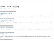 Tablet Screenshot of luduscastle.blogspot.com