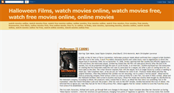 Desktop Screenshot of halloweenfilms.blogspot.com