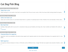 Tablet Screenshot of catdogfish.blogspot.com