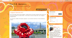 Desktop Screenshot of dbmemoirs.blogspot.com