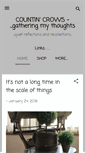 Mobile Screenshot of countincrows.blogspot.com