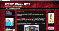 Desktop Screenshot of cromscubbyhole.blogspot.com