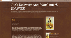 Desktop Screenshot of delawareareawargamers.blogspot.com