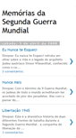 Mobile Screenshot of memoriasdasegundaguerramundial.blogspot.com