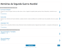 Tablet Screenshot of memoriasdasegundaguerramundial.blogspot.com