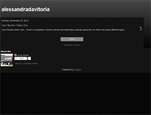 Tablet Screenshot of alessandradavitoria.blogspot.com