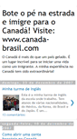 Mobile Screenshot of canada-brasil.blogspot.com
