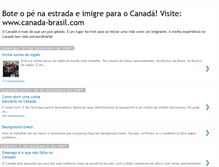 Tablet Screenshot of canada-brasil.blogspot.com
