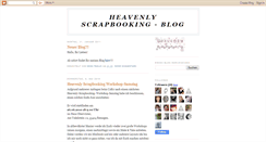 Desktop Screenshot of heavenly-scrapbooking.blogspot.com
