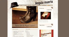 Desktop Screenshot of libroangulomuerto.blogspot.com