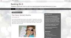Desktop Screenshot of bankingonafamily.blogspot.com