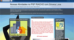 Desktop Screenshot of povoadoriachosaudedafamilia.blogspot.com