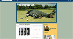 Desktop Screenshot of boomergolfcafe.blogspot.com