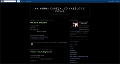 Desktop Screenshot of cabeloeideias.blogspot.com