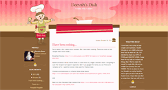 Desktop Screenshot of deevahsdish.blogspot.com