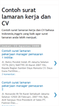 Mobile Screenshot of contoh-surat-lamaran-kerja.blogspot.com