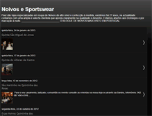 Tablet Screenshot of noivosportswear.blogspot.com