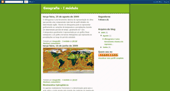 Desktop Screenshot of geografia-modulo.blogspot.com