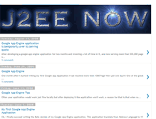 Tablet Screenshot of j2ee-now.blogspot.com