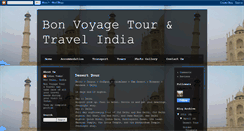 Desktop Screenshot of bonvoyageindia.blogspot.com
