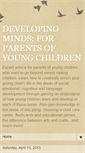 Mobile Screenshot of familyfirstdevelopingyoungminds.blogspot.com