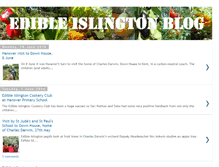 Tablet Screenshot of edibleislington.blogspot.com