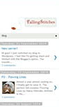 Mobile Screenshot of fallingstitches.blogspot.com
