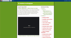Desktop Screenshot of maison-ecologique-construction.blogspot.com
