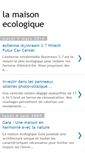 Mobile Screenshot of maison-ecologique-construction.blogspot.com