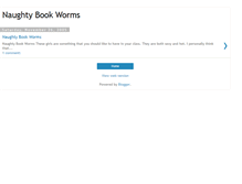 Tablet Screenshot of naughtybookworms99.blogspot.com