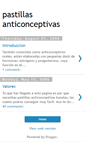 Mobile Screenshot of pastillasanticonceptivas.blogspot.com