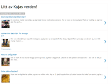 Tablet Screenshot of littavkajasverden.blogspot.com