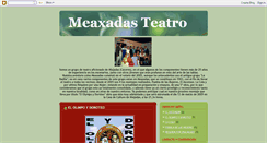 Desktop Screenshot of meaxadasteatro.blogspot.com