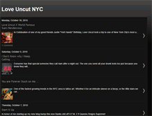 Tablet Screenshot of loveuncutnyc.blogspot.com