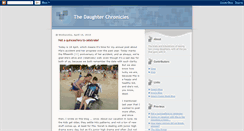 Desktop Screenshot of daughterchronicles.blogspot.com