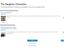 Tablet Screenshot of daughterchronicles.blogspot.com