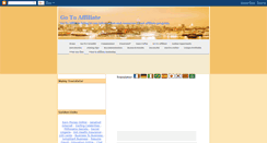 Desktop Screenshot of gotoaffiliate.blogspot.com
