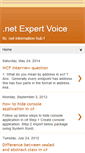 Mobile Screenshot of dotnetexpertvoice.blogspot.com