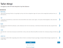 Tablet Screenshot of 1001tafsirmimpi.blogspot.com