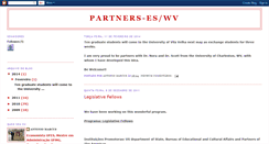 Desktop Screenshot of partnerseswv.blogspot.com