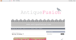 Desktop Screenshot of antiquefusion.blogspot.com