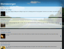 Tablet Screenshot of blomsterengen.blogspot.com