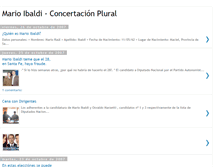 Tablet Screenshot of diputadoibaldi.blogspot.com