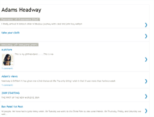 Tablet Screenshot of adamsheadway.blogspot.com