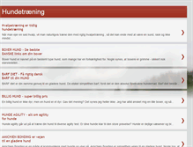 Tablet Screenshot of hundetraning.blogspot.com