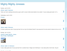 Tablet Screenshot of mightyjoneses.blogspot.com