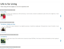 Tablet Screenshot of langleyliving.blogspot.com