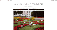 Desktop Screenshot of giveneverymoment.blogspot.com