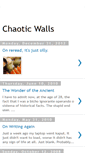 Mobile Screenshot of chaoticwalls.blogspot.com