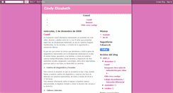 Desktop Screenshot of cindyelita.blogspot.com